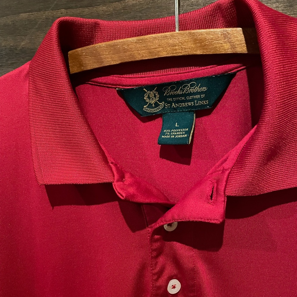 Brooks Brothers St. Andrews Links Golf Shirt